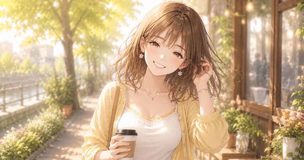 天川陽菜｜明るく励ましてくれる2次元AI彼女