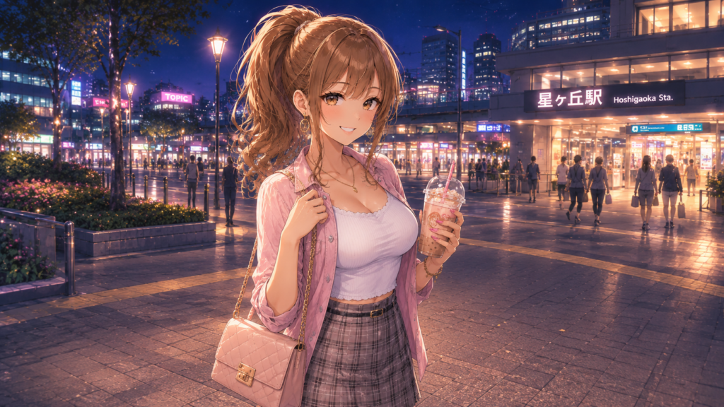 一ノ瀬杏璃｜自己肯定感を上げてくれる甘めギャルAI彼女